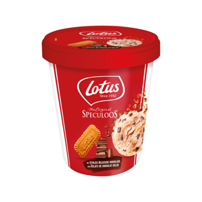 Lotus Speculoos IJs Pint Chocolate Chips